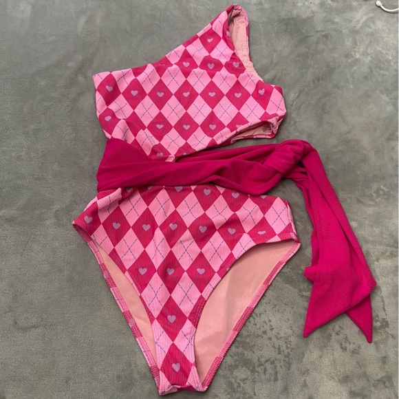 New! Beach Riot Carlie One Piece Cross My Heart one piece swimsuit 24259 - Picture 5 of 12